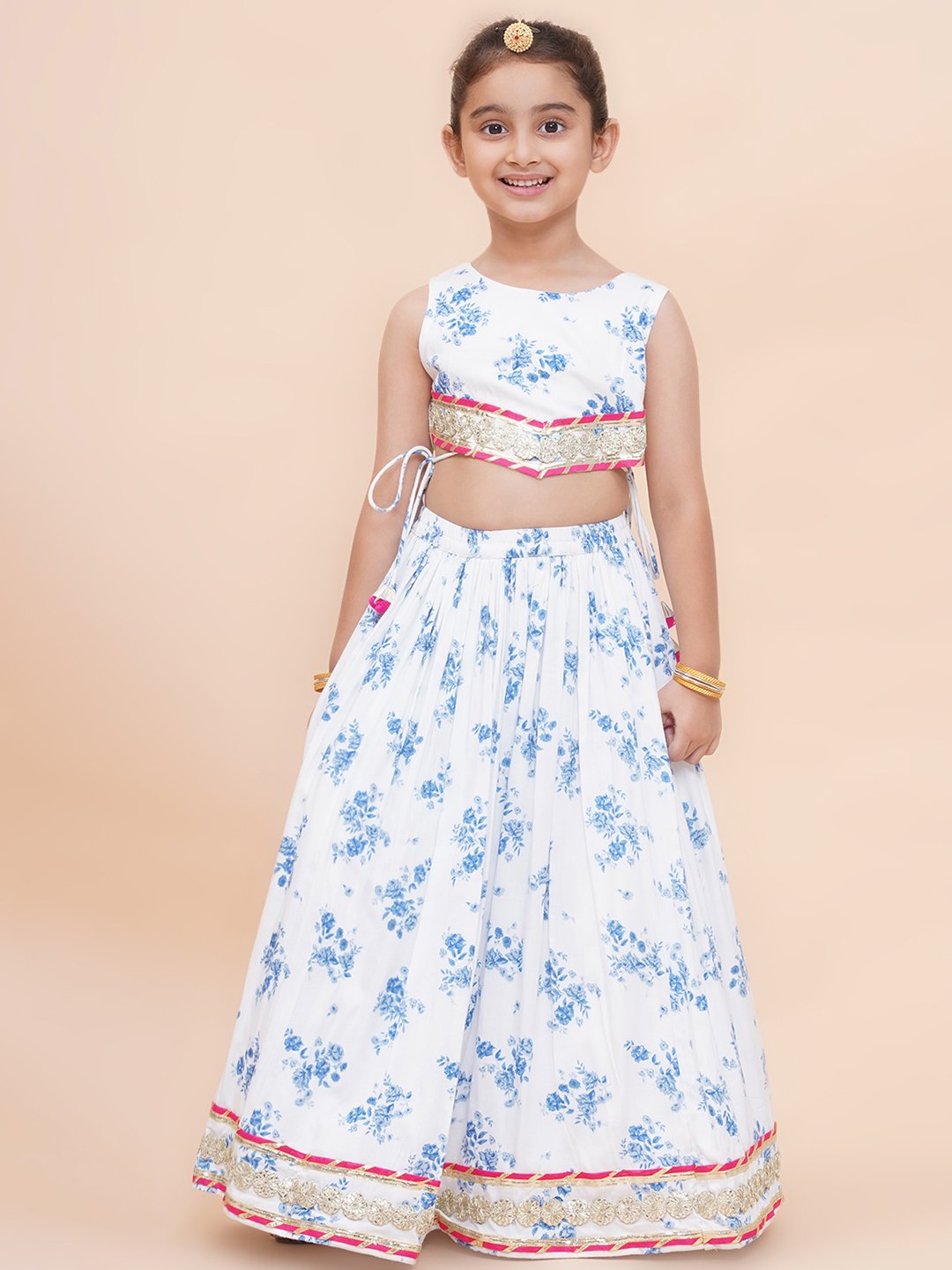 Modish couture Printed Lehenga with Top - Image 2