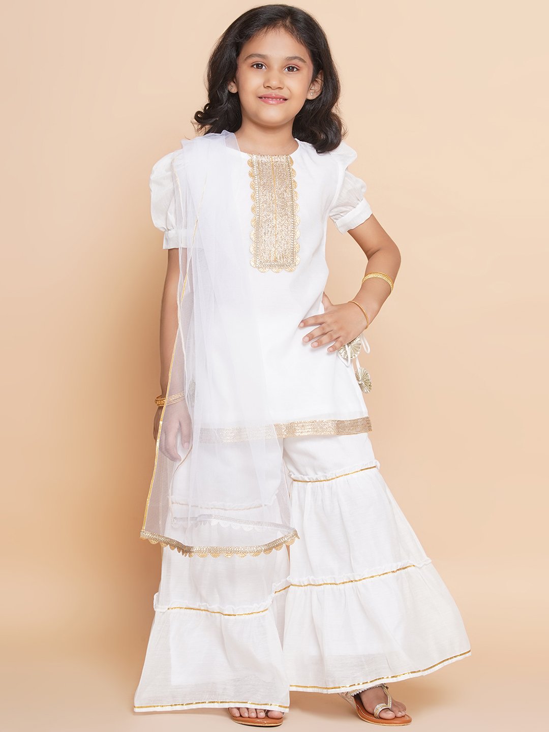 Modish couture Printed Kurta & Sharara - Image 2