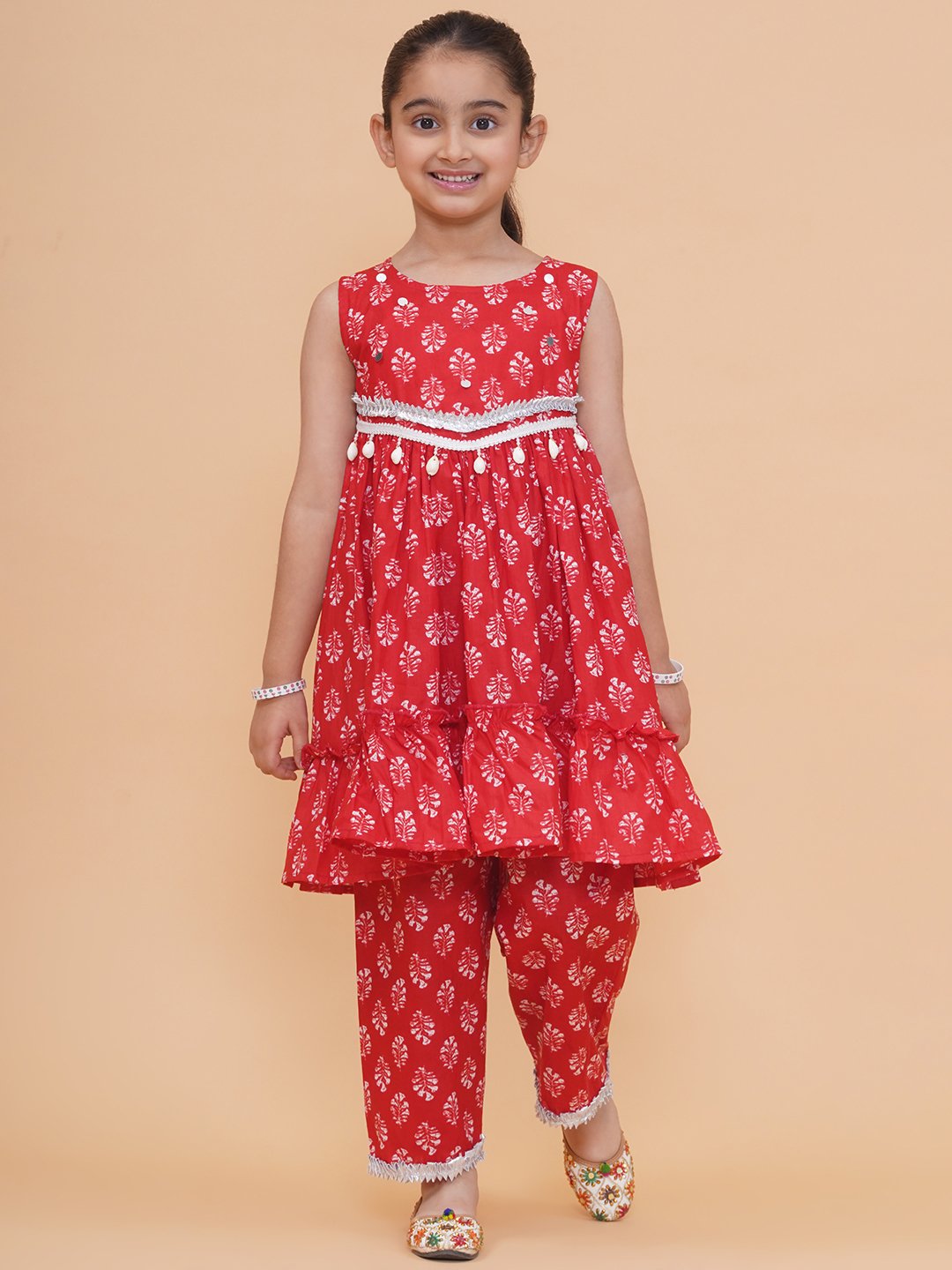 Modish couture Printed Kurta & Plazzo - Image 2