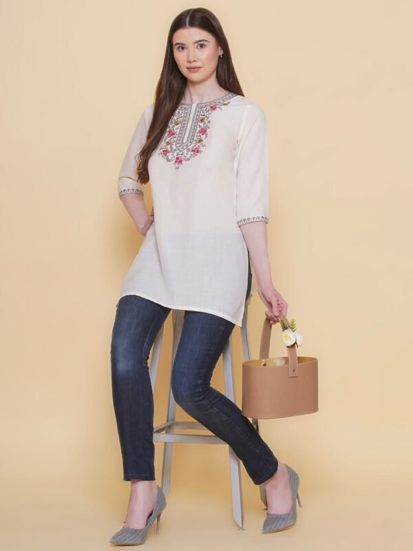 Modish Couture Embroidered Tunic