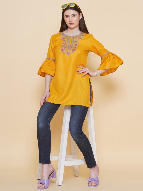 Modish Couture Embroidered Tunic