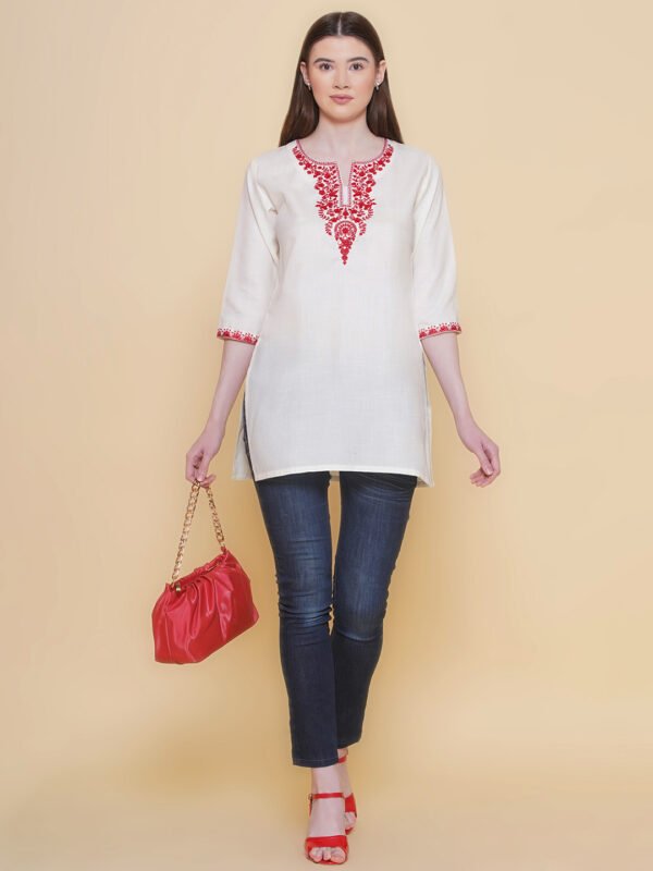 Modish Couture Embroidered Tunic