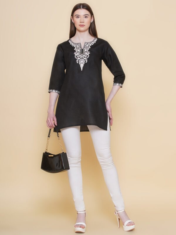 Modish Couture Embroidered Tunic