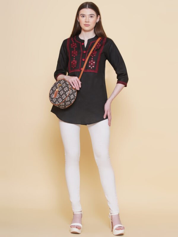 Modish Couture Embroidered Tunic