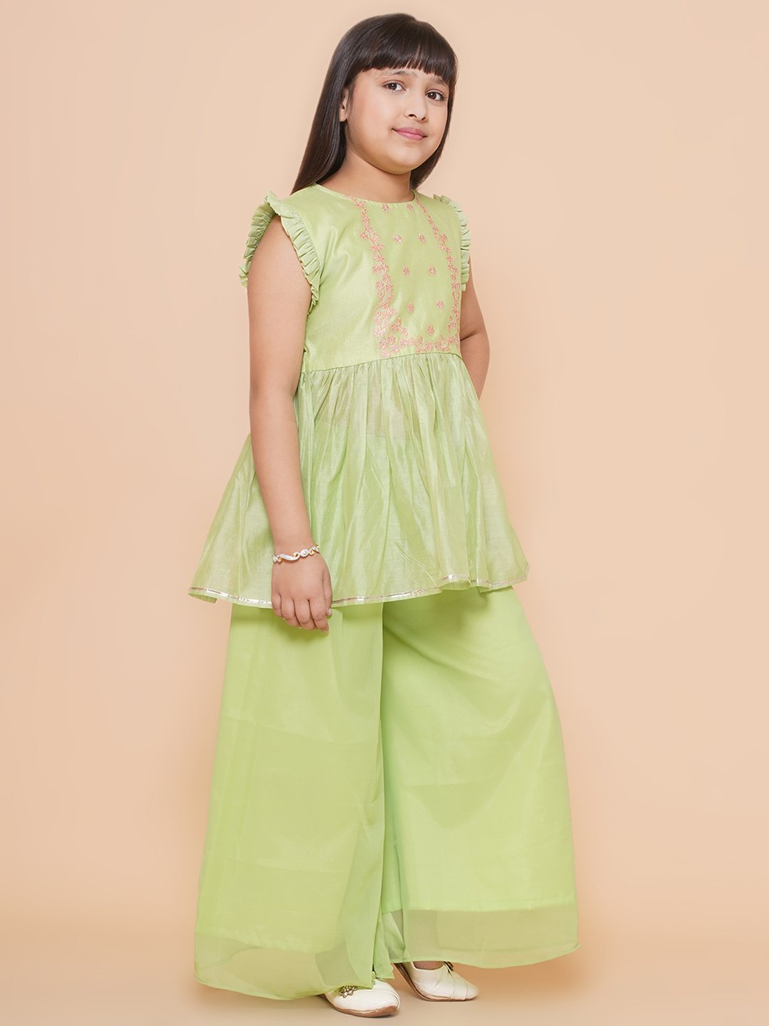 Modish couture Embroidered Kurta & sharara - Image 4