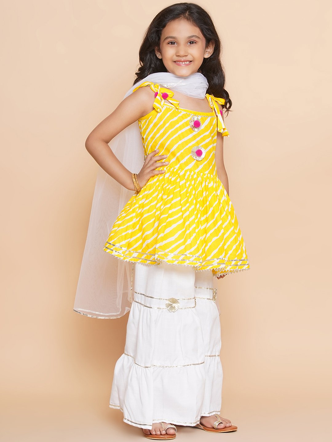 Modish couture Printed Kurta & Sharara - Image 4