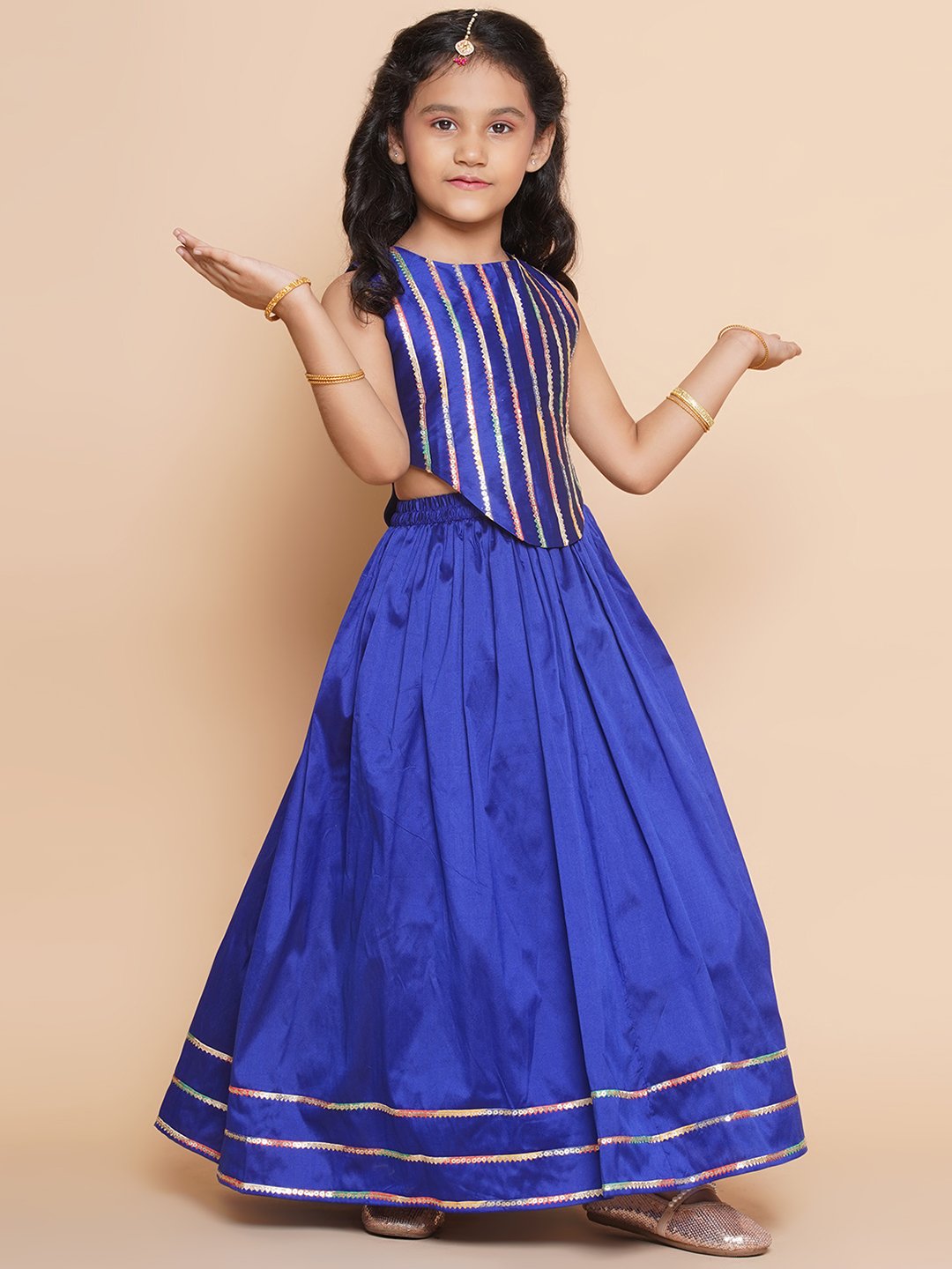 Modish couture Self Design Lehenga & Top - Image 4