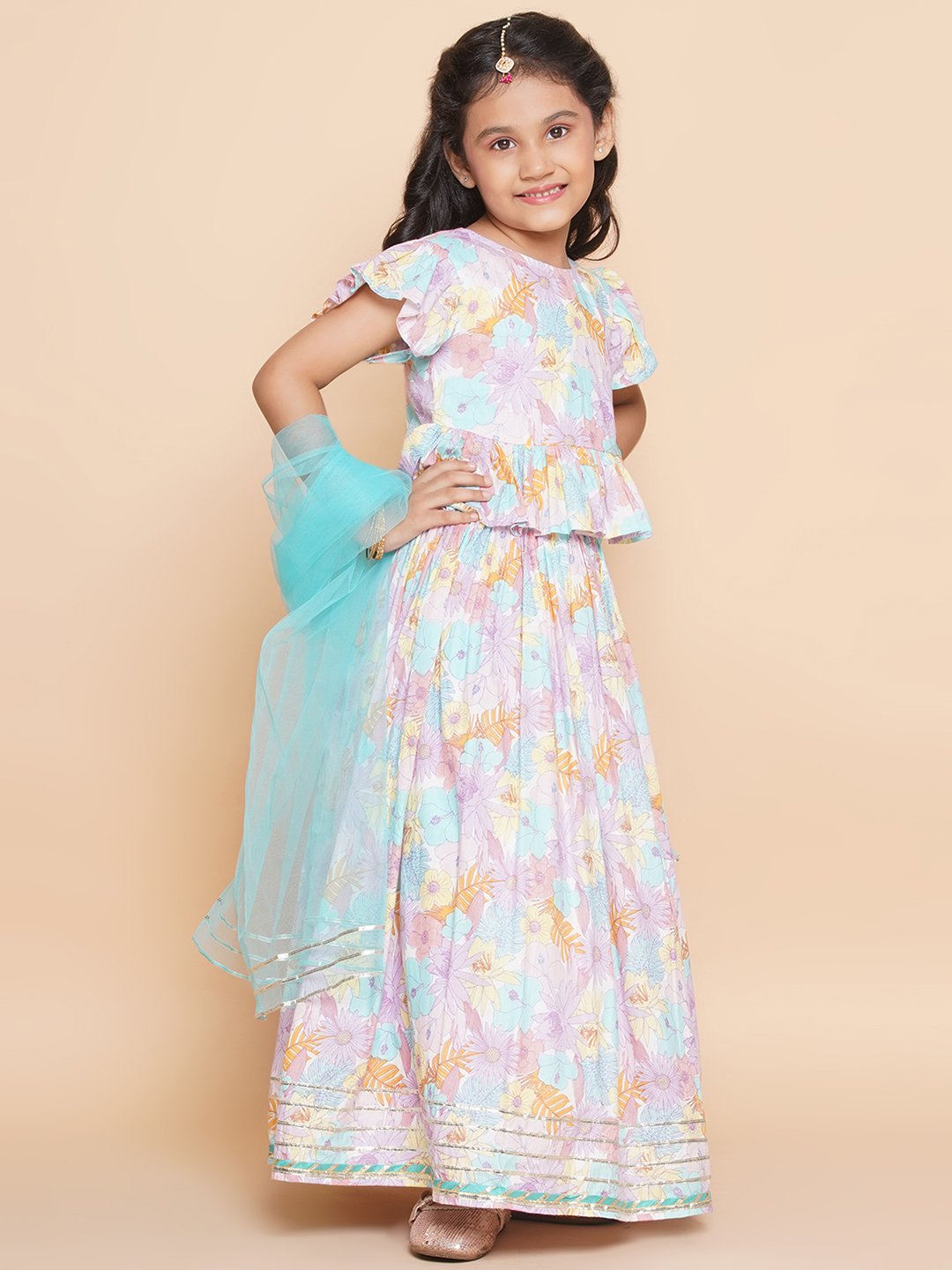 Modish couture Printed Lehenga & Top with Dupatta - Image 4