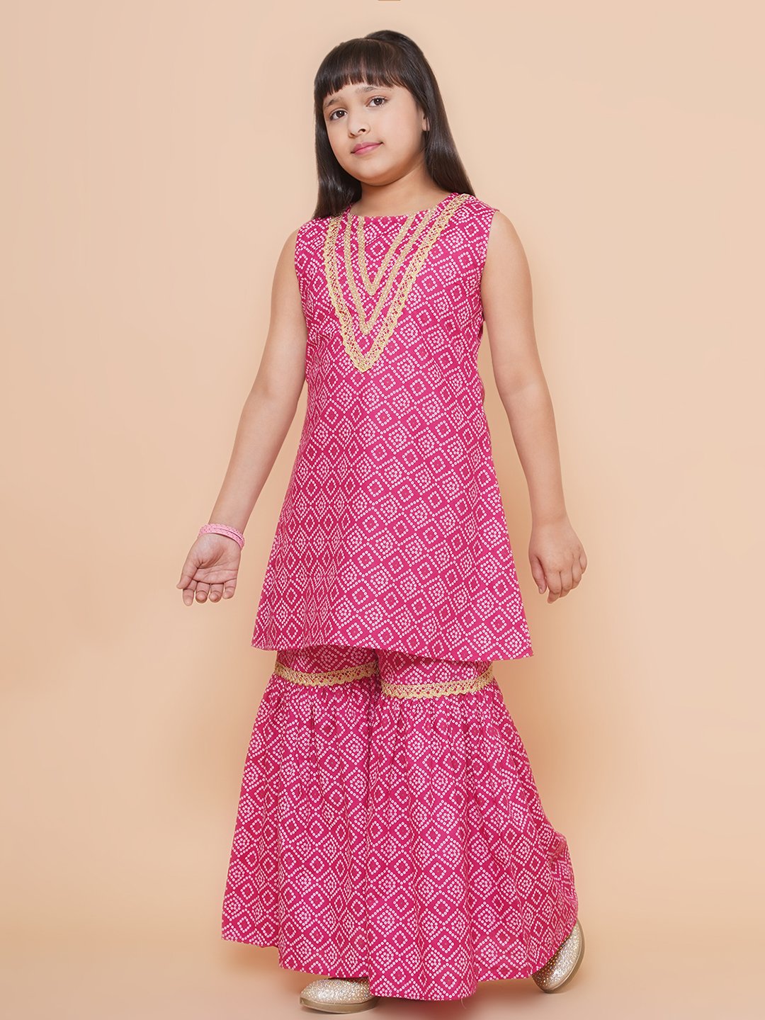 Modish couture Printed Kurta & Garara - Image 5