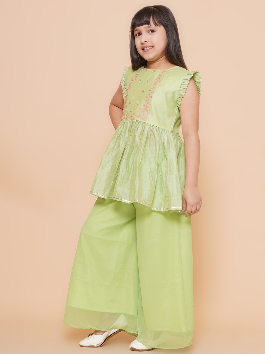 Modish couture Embroidered Kurta & sharara - Image 5