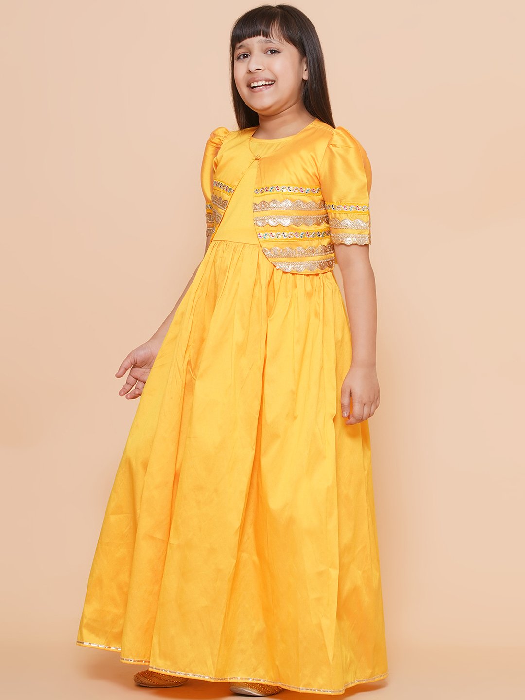 Modish couture Embellished Dress & Jacket with Dupatta - Image 5