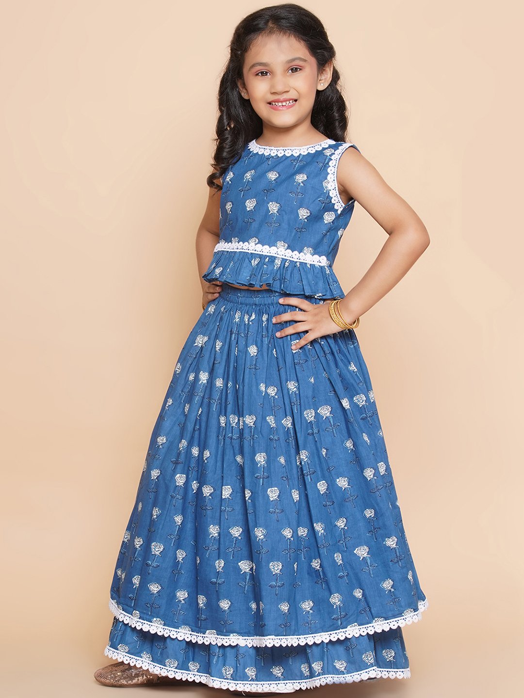 Modish couture Printed Lehenga & Top - Image 5