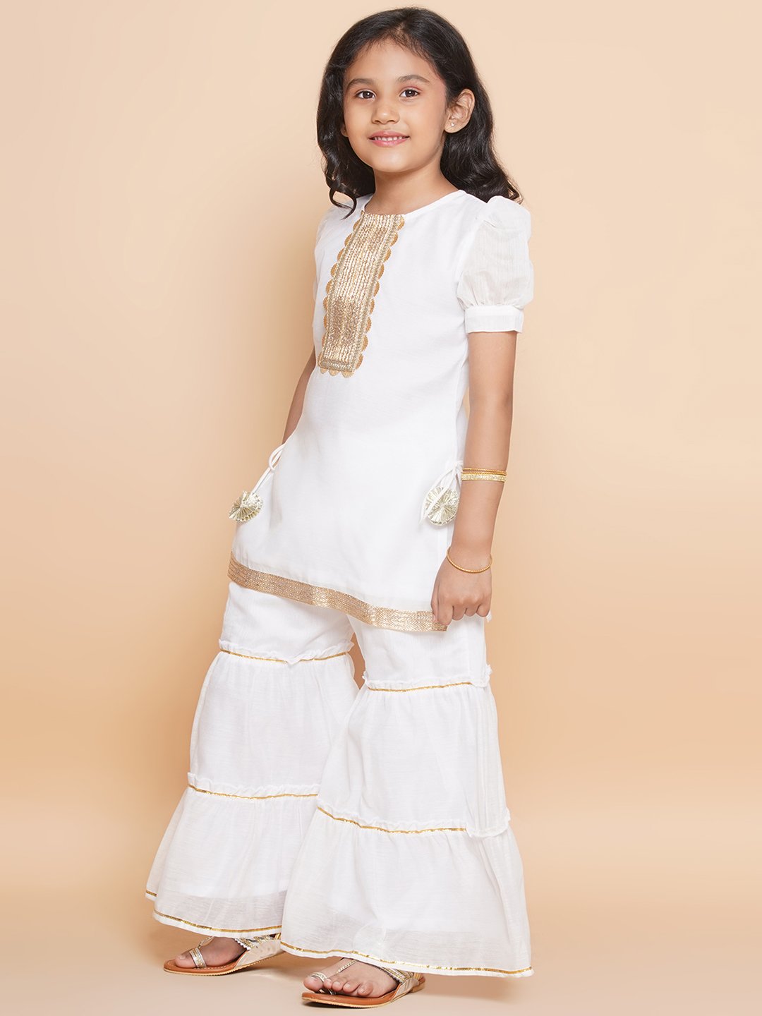 Modish couture Printed Kurta & Sharara - Image 5