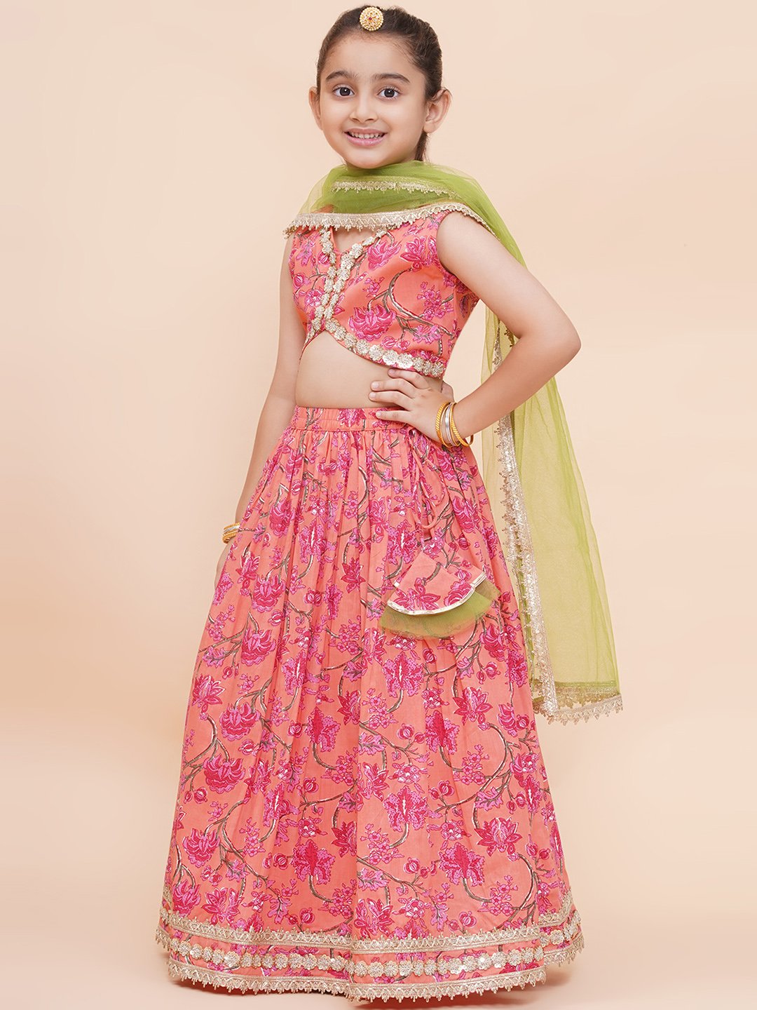 Modish couture Printed Lehenga Choli with Dupatta - Image 5