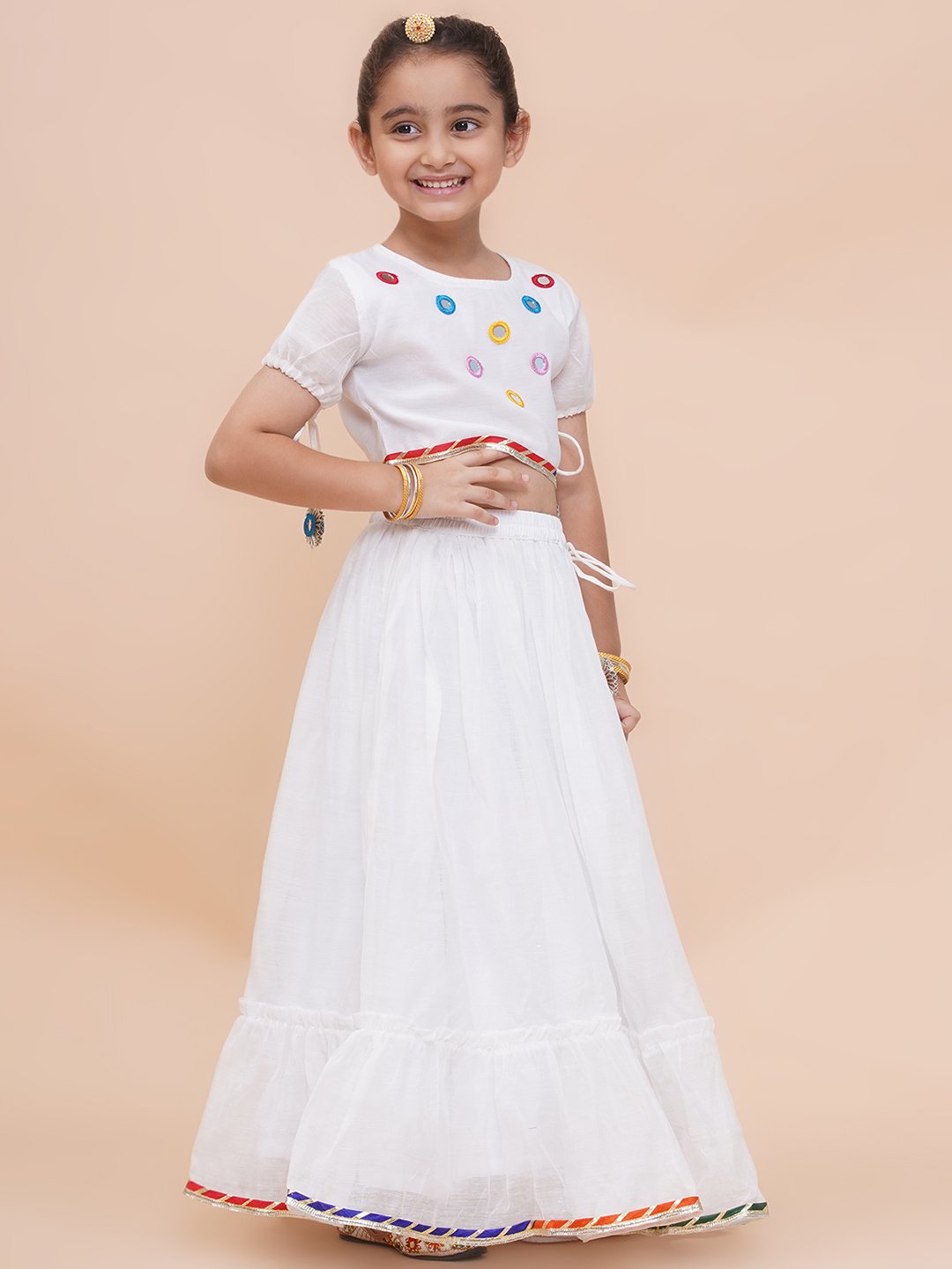 Modish couture Embellished Lehenga and Top - Image 5