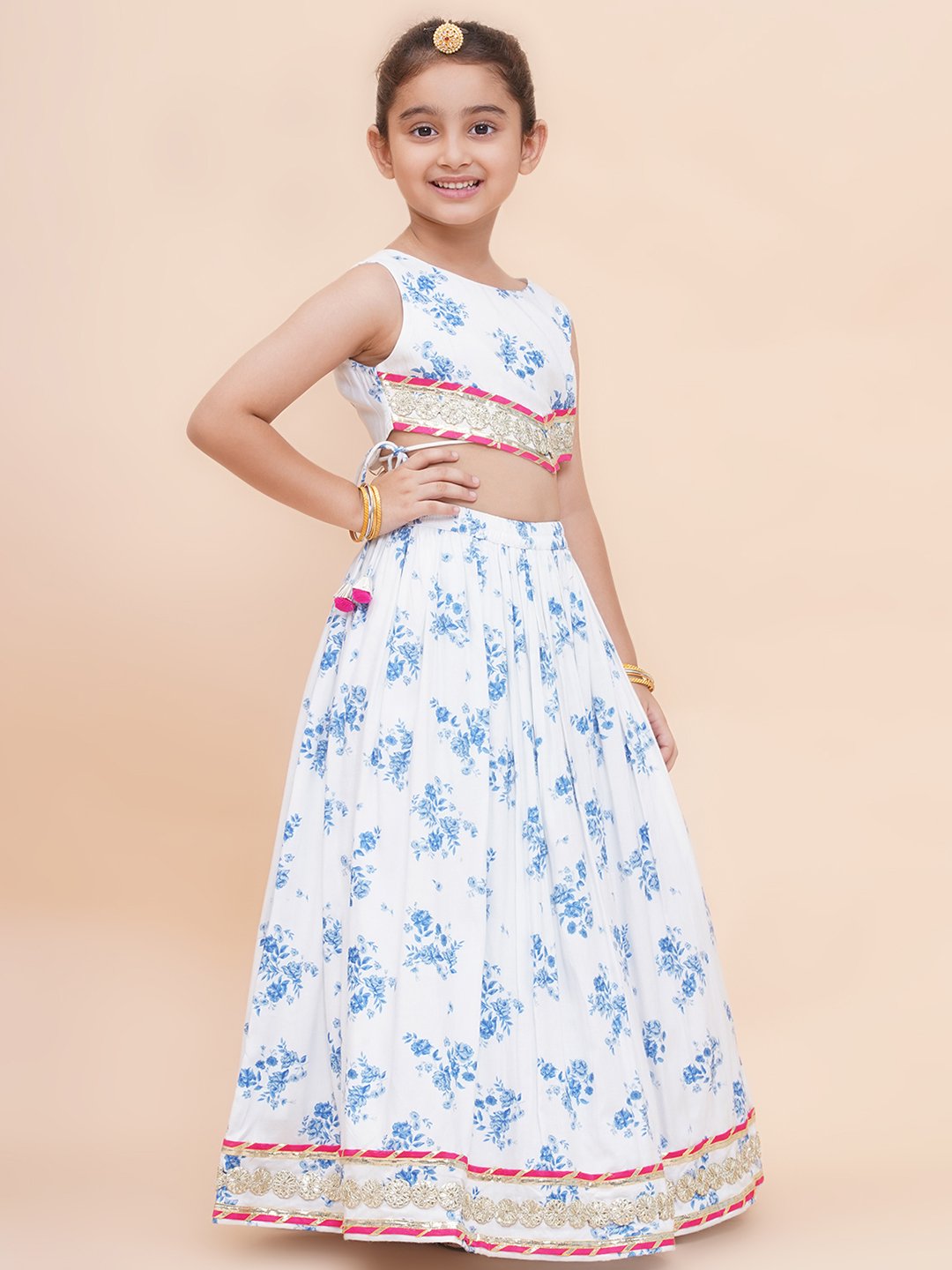 Modish couture Printed Lehenga with Top - Image 5