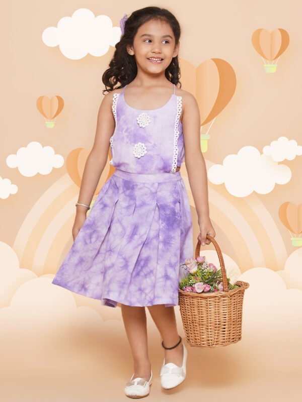 Modish Courture Tye-dye Print Dress