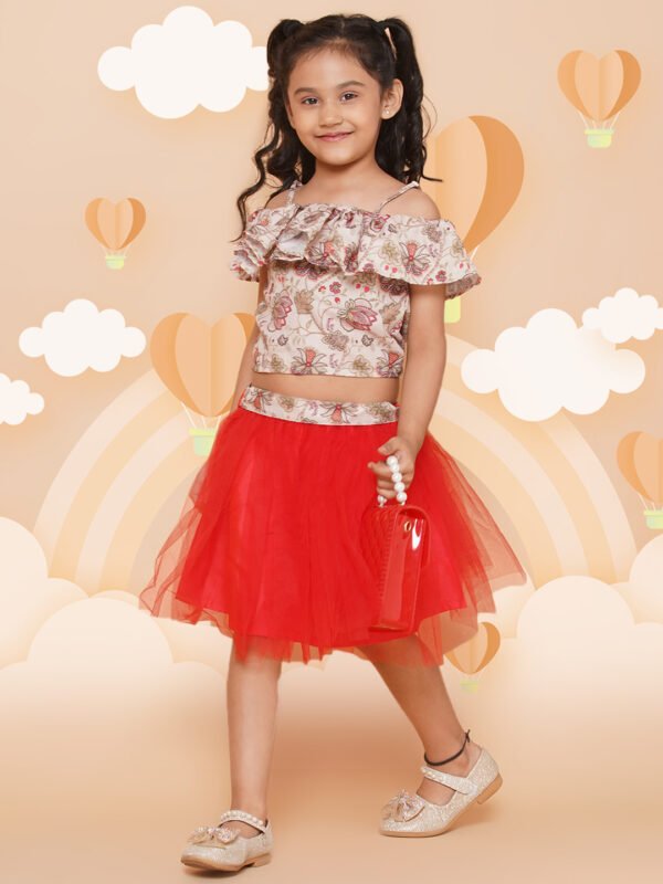 Modish Courture Mini Skirt & Top