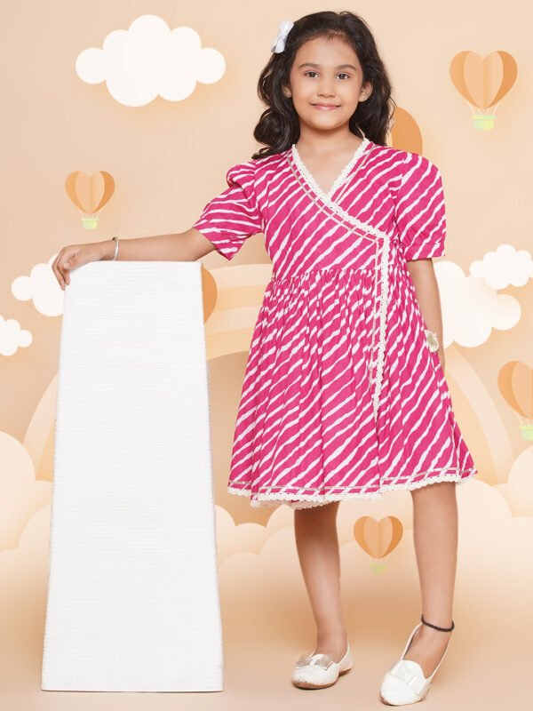 Modish Courture Leheriya Print Dress