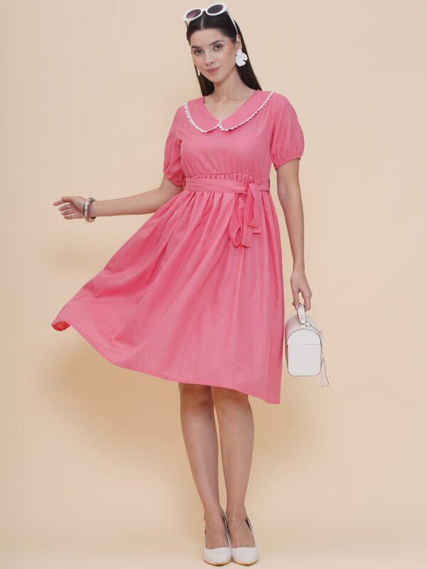 Modish Couture Self Design Maxi Dress