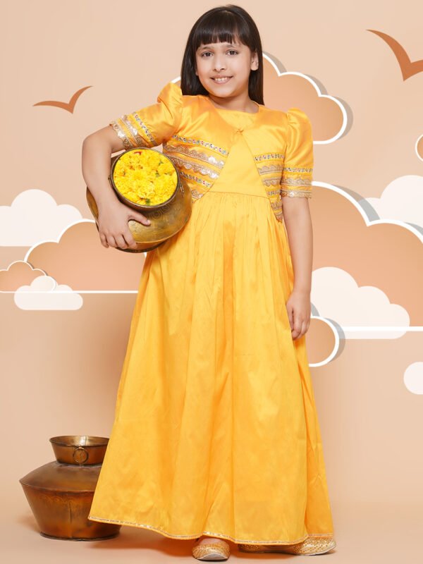 Modish couture Embellished Dress & Jacket with Dupatta