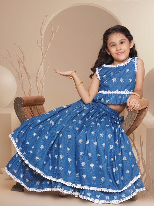 Modish couture Printed Lehenga & Top