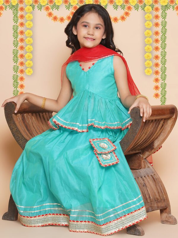 Modish couture Self Design Lehenga & Top