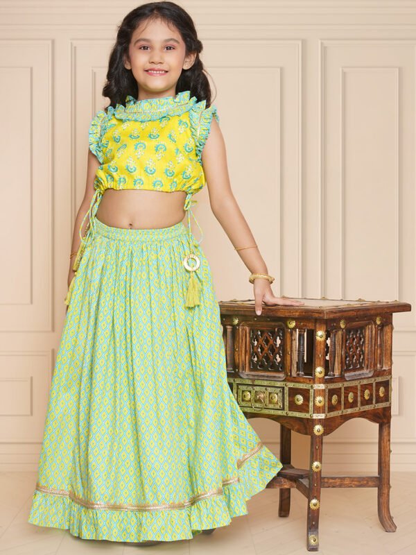 Modish couture Printed Lehenga & Top