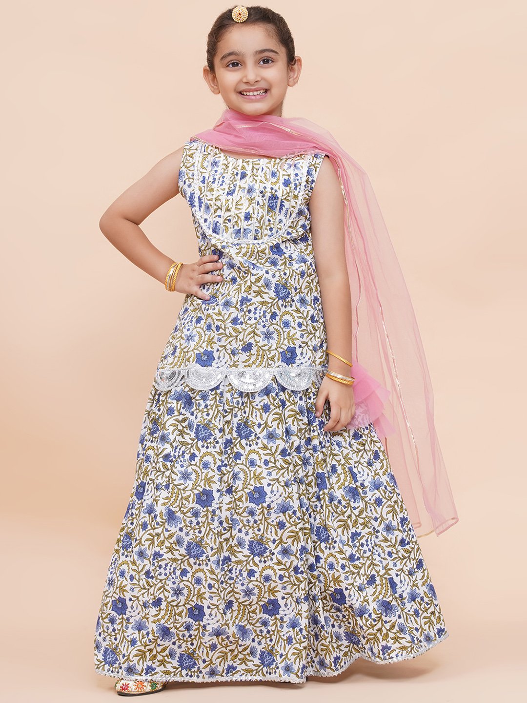 Modish couture Printed Lehenga Kurta with Dupatta - Image 7