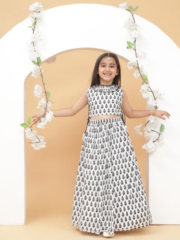 Modish couture Printed Lehenga with Top