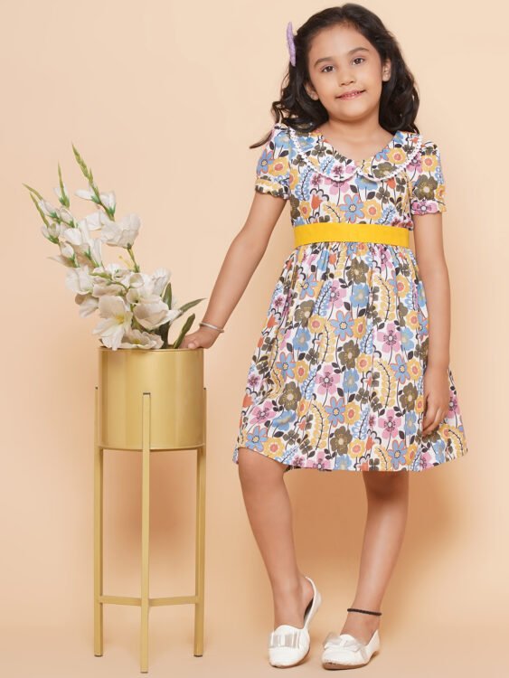 Modish Courture Floral Dress