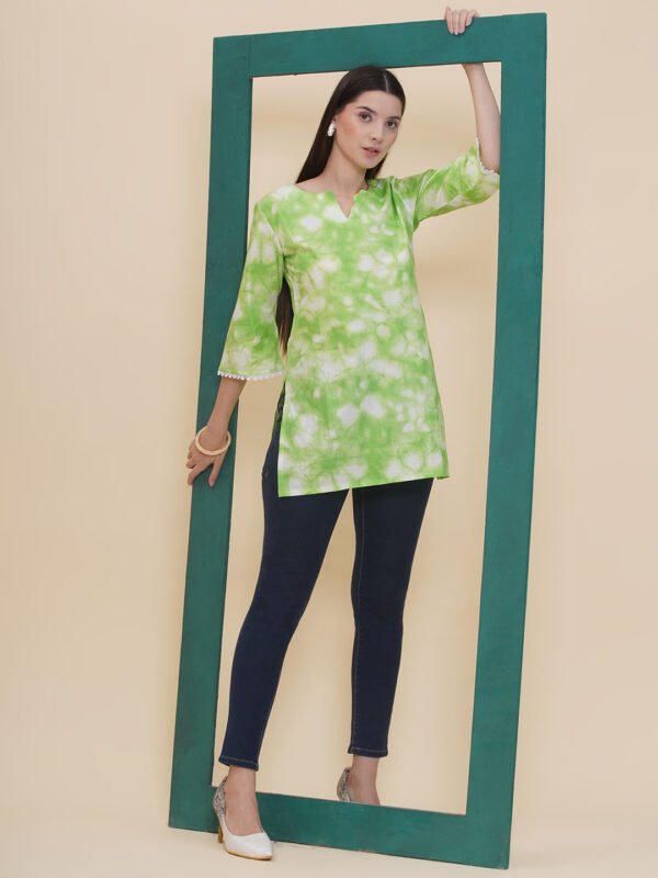 Modish Couture Self Design Tunic