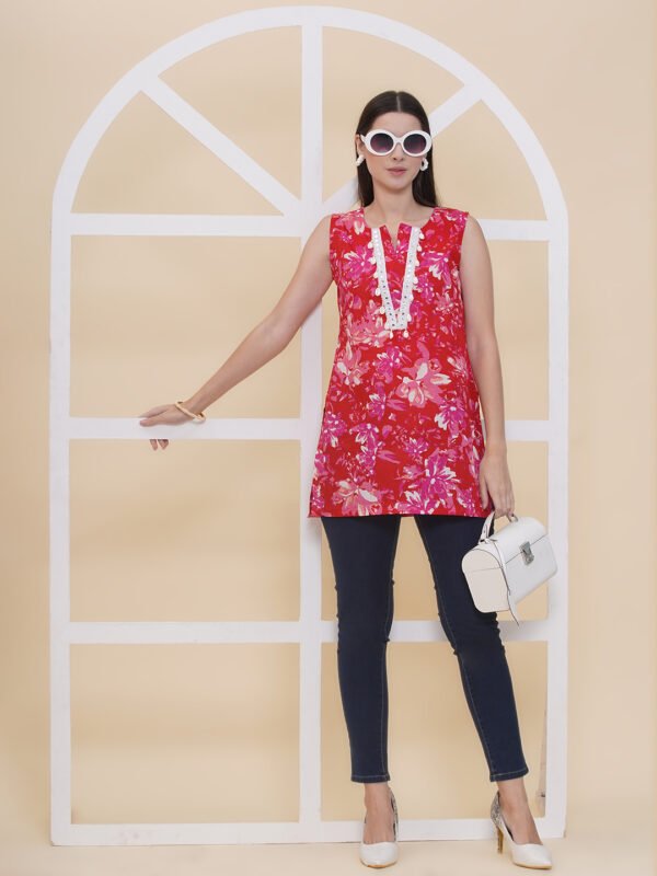 Modish Couture Self Design Tunic