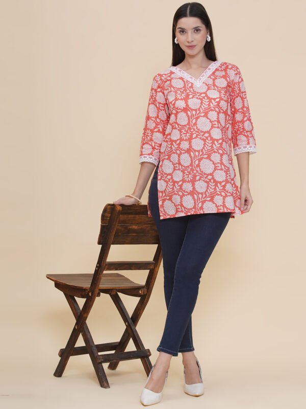 Modish Couture Self Design Tunic