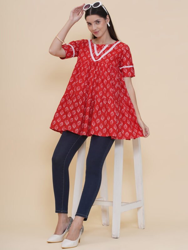 Modish Couture Printed Tunic