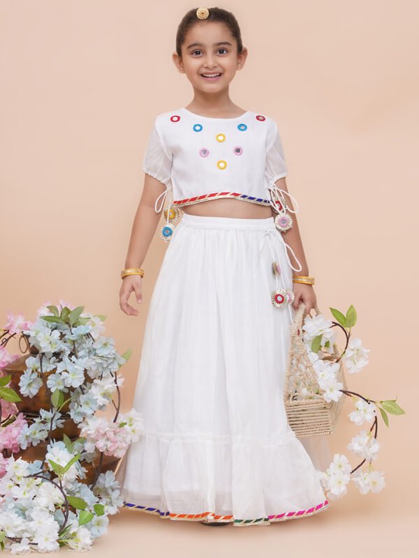 Modish couture Embellished Lehenga and Top