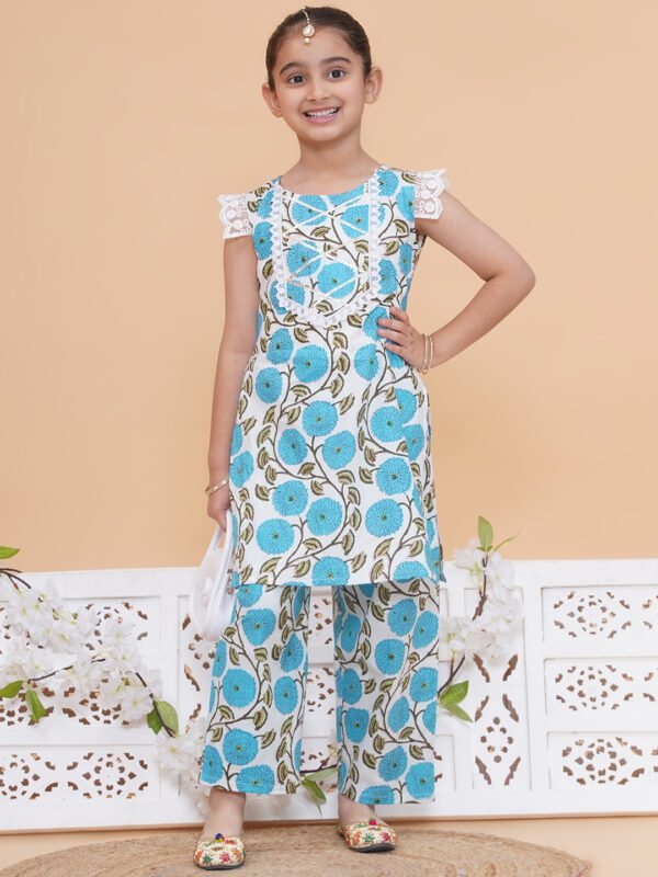 Modish couture Printed Kurta & Plazzo