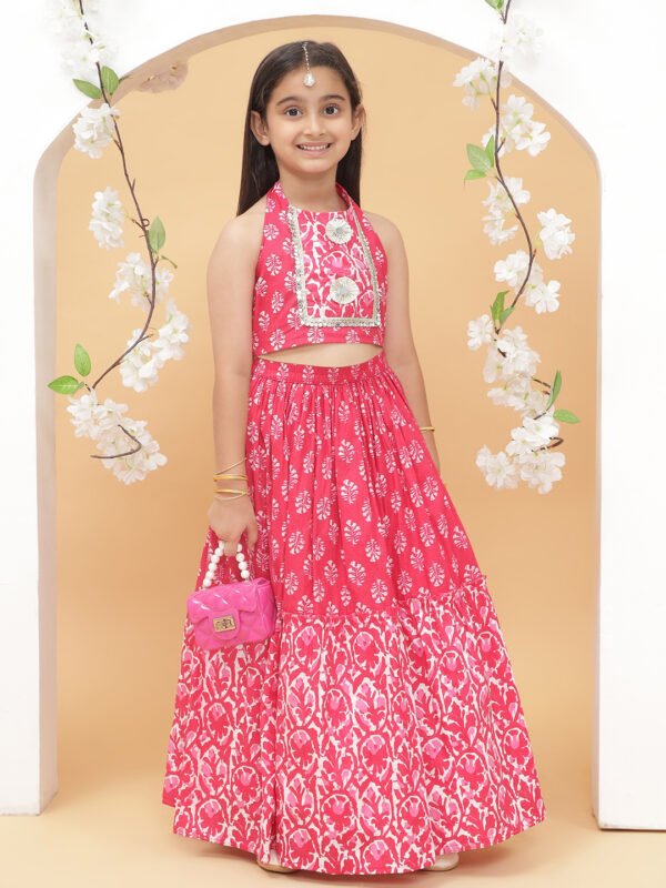 Modish couture Embellished Lehenga with Top