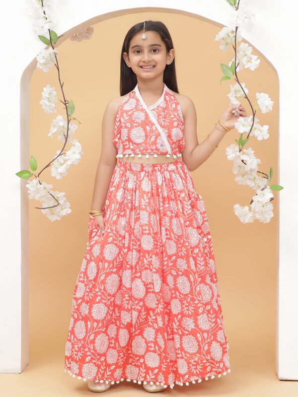 Modish couture Self Design Lehenga with Top