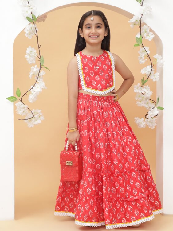 Modish couture Printed Lehenga with Top