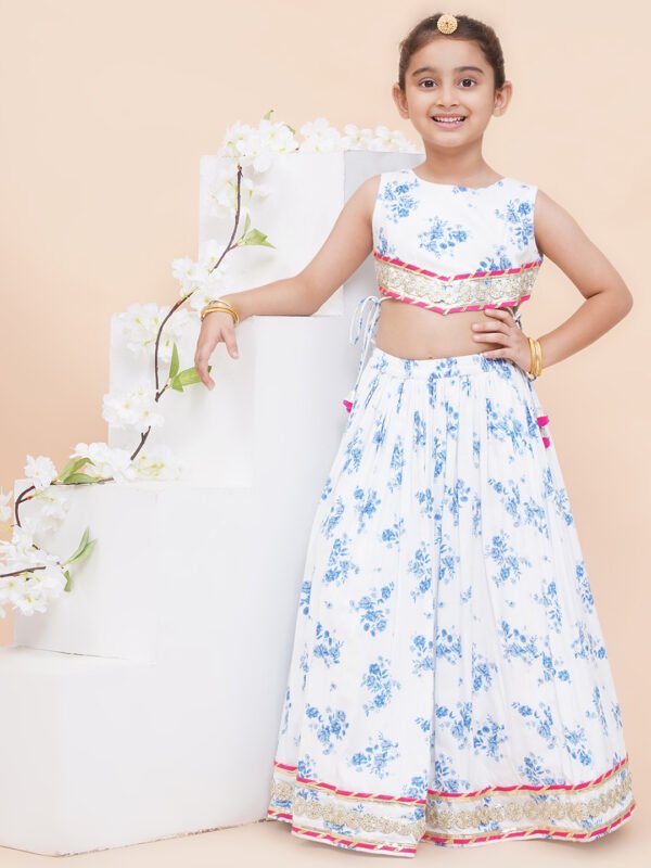 Modish couture Printed Lehenga with Top