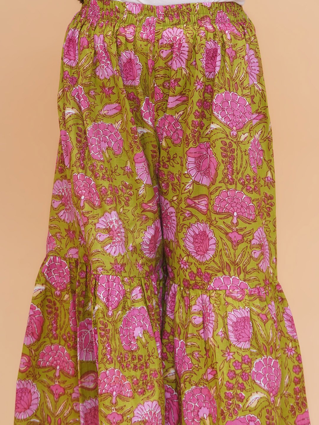 Modish couture Angrakha Printed Kurta & Sharara - Image 9