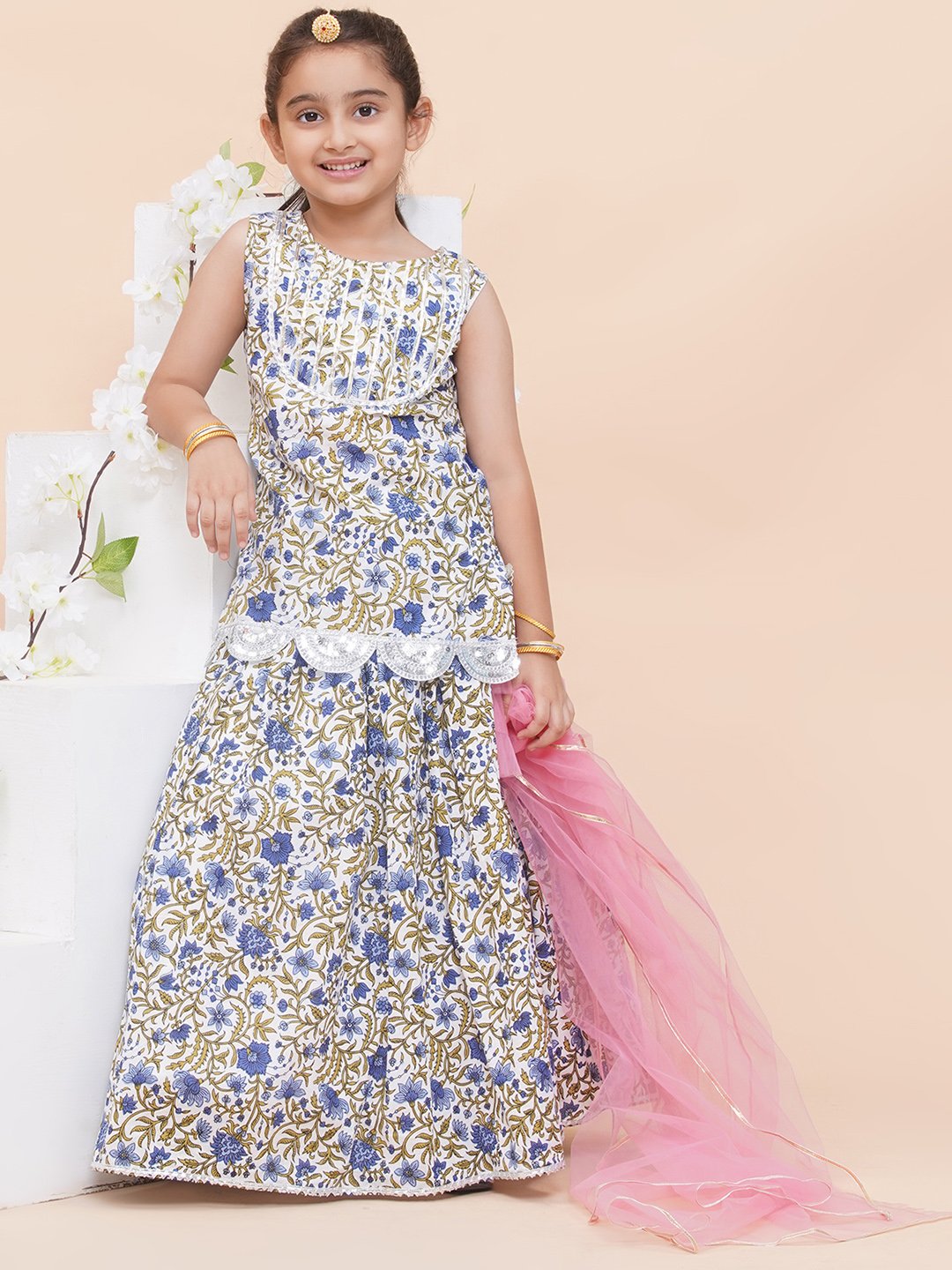 Modish couture Printed Lehenga Kurta with Dupatta - Image 10